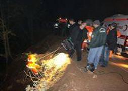 150 metreden dereye uçtular