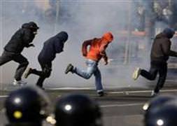 Belgrat savaş alanına döndü