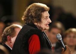 Helen Thomas ilk kez konuştu