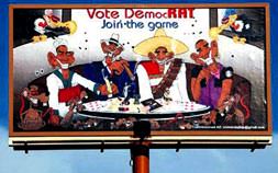 Obama'yı kızdıran afiş