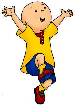 Caillou hiç büyümeyecek