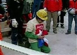 Madenciler 'şükür ayini'nde