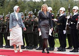 Hayrünnisa Gül ilk kez resmi törende