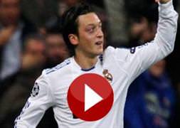 Real Madrid’i Mesut sırtlıyor/VİDEO