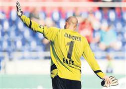 Hannover'de Enke caddesi