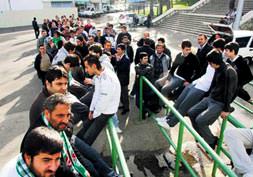 Bilet sırası doldu taştı