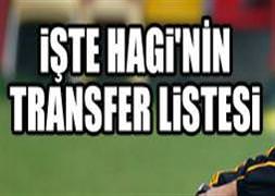 İşte Hagi'nin transfer listesi