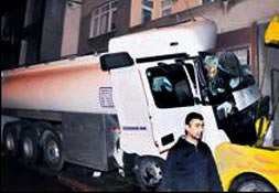 5. viteste tanker kazası