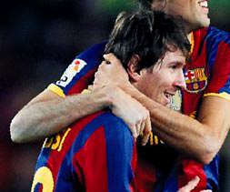 Barça, Messi'yle coştu 684 pas yaptı!