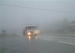 Bolu Dağı’nda sis ulaşımı etkiliyor