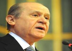 Bahçeli oy istedi