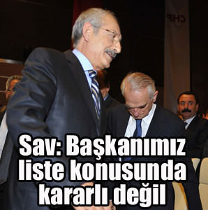 Blok liste CHP'ye uygun değil