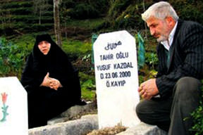 Kayıp ama mezarı var