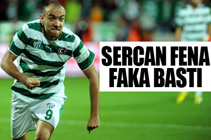 Sercan Yıldırım faka bastı