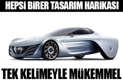 Bunlar Tasarım Harikası Otomobiller
