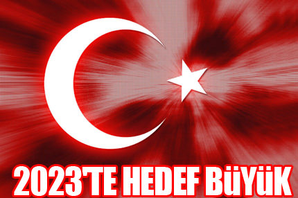 İşte Türkiye'nin 2023 hedefi