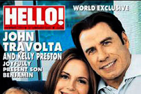 Mucize Travolta iki dergiye kapak oldu