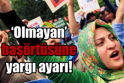 Örtülü sınava Danıştay freni