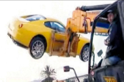 Ferrari’si de firarda