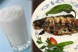 Balık yerken içtiği ayran zehirledi