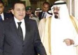 Kral Abdullah’tan Mübarek’e destek