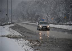 İstanbul'da kar yağışı
