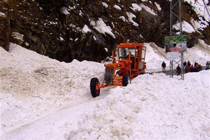 Ayder’de çığ düştü