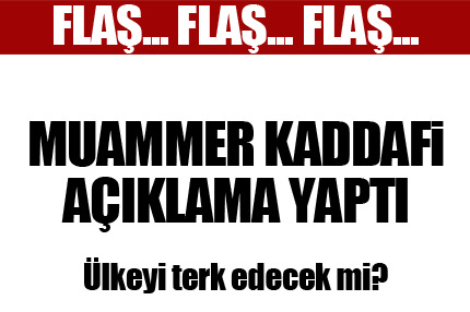 Kaddafi kendini böyle savundu