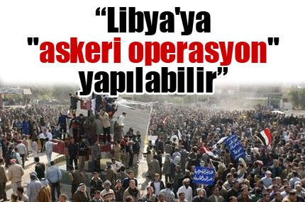 AB, Libya’ya askeri operasyon yapabilir