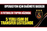 8 Futbolcu Gidiyor 5 Futbolcu Geliyor
