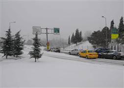 İstanbul'da kar ve poyraz var!