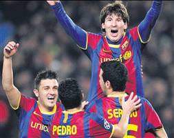 Messi Arse'nal' toplattı