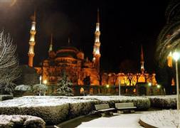 Kar kalınlığı 25 cm'e ulaştı