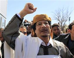 Savaşı Kaddafi kazanacak