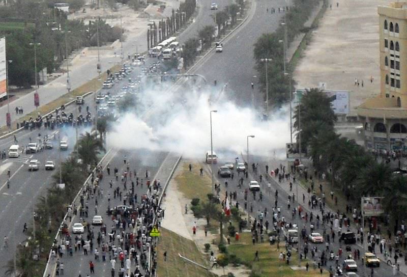Bahreyn toz duman!
