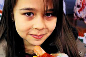 Sebze bahçesi gibi sosis...