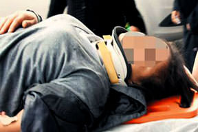 Liseli kızın aşk atlayışı