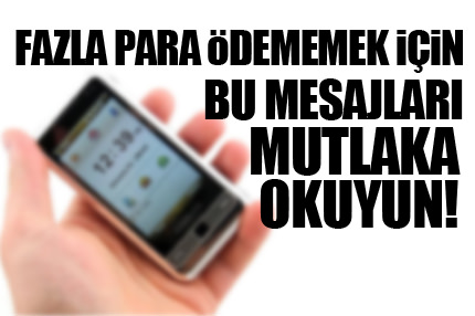 Bu mesajları sonuna kadar okuyun