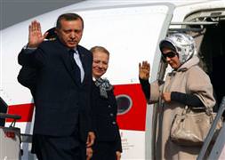Erdoğan'ın uçağı arızalandı