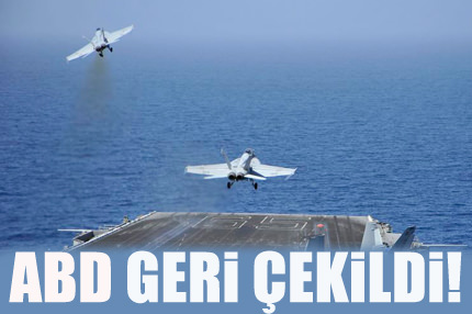 ABD geri çekildi