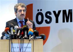 ÖSYM'den 'acemi' itiraf!