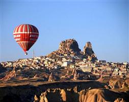 Kapadokya’da balon keyfi