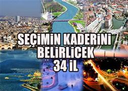 Seçimin kaderini belirleyecek iller
