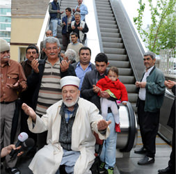 Merdivenin yürümesi için dua
