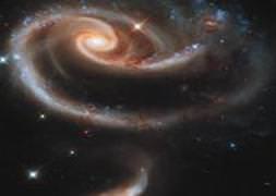 Gül görüntüsünde galaksi