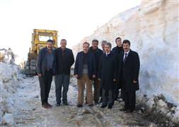 Bahar gelmeyen köyler valiyi bile şaşırttı