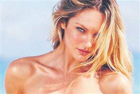 Seksi meleği gözünden vurdu