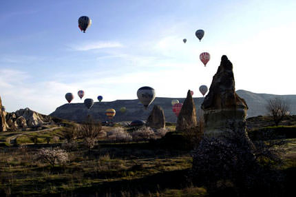 Balonda evlenme modası