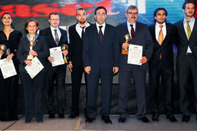 Başkent'e yıldız yağdı