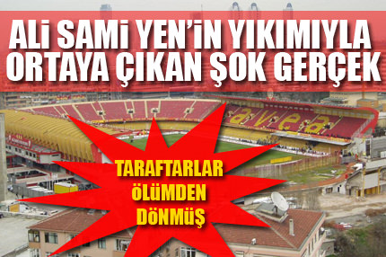 Ali Sami Yen çürük çıktı